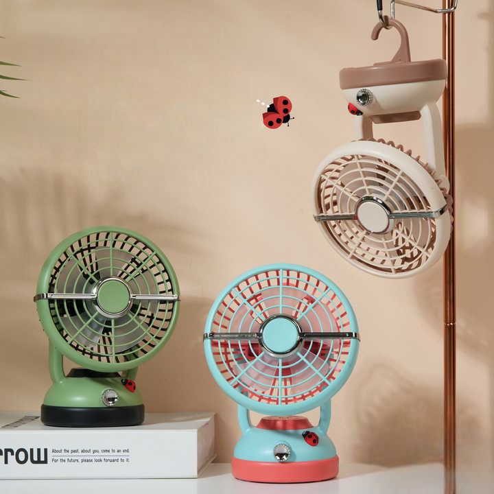 Portable Hanging Clip Electric Fan, Mini Rechargeable Camping Fan, Handy Air Cooler Portable Hanging Clip Electric Fan, Mini Rechargeable Camping Fan, Handy Air Cooler